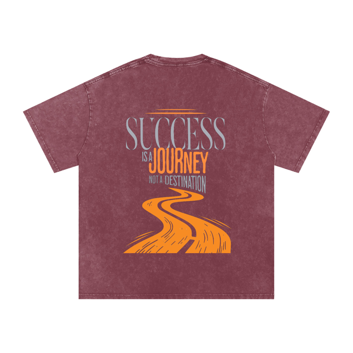 Success Snow Washed Oversized Cotton T-Shirt