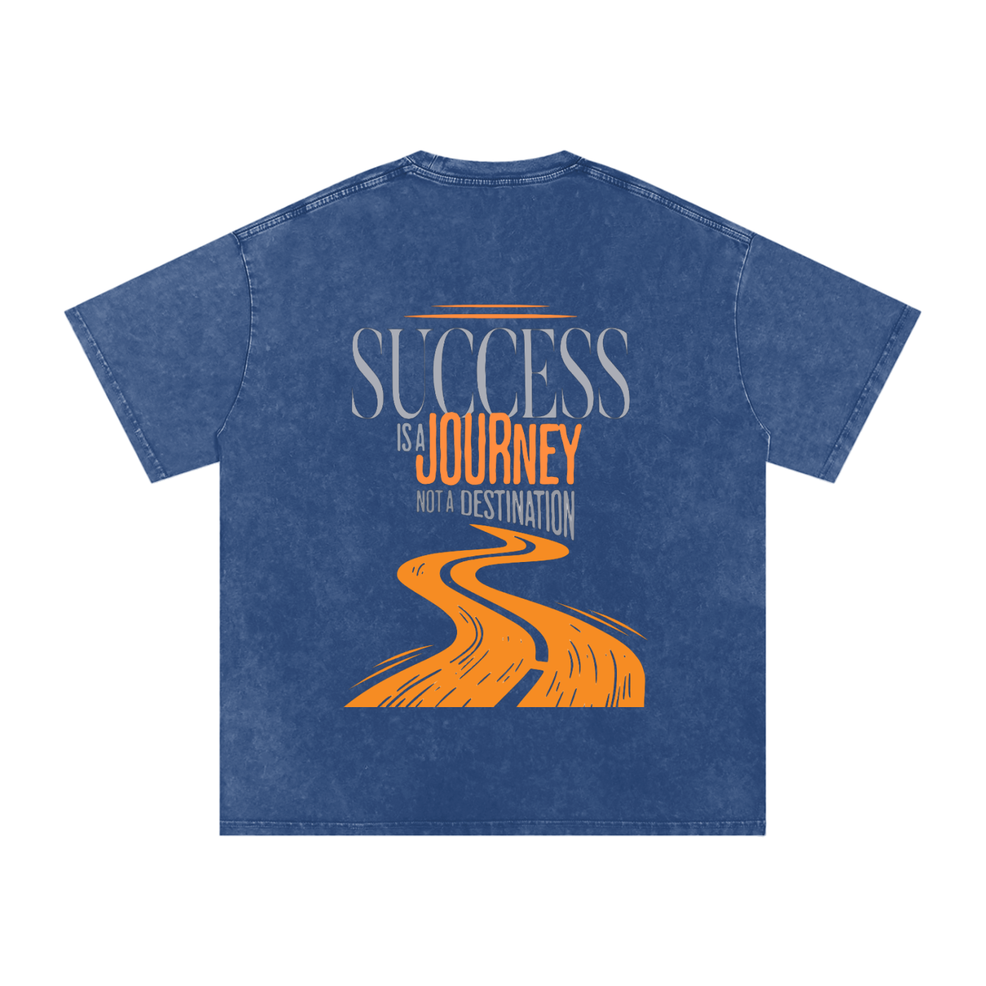 Success Snow Washed Oversized Cotton T-Shirt