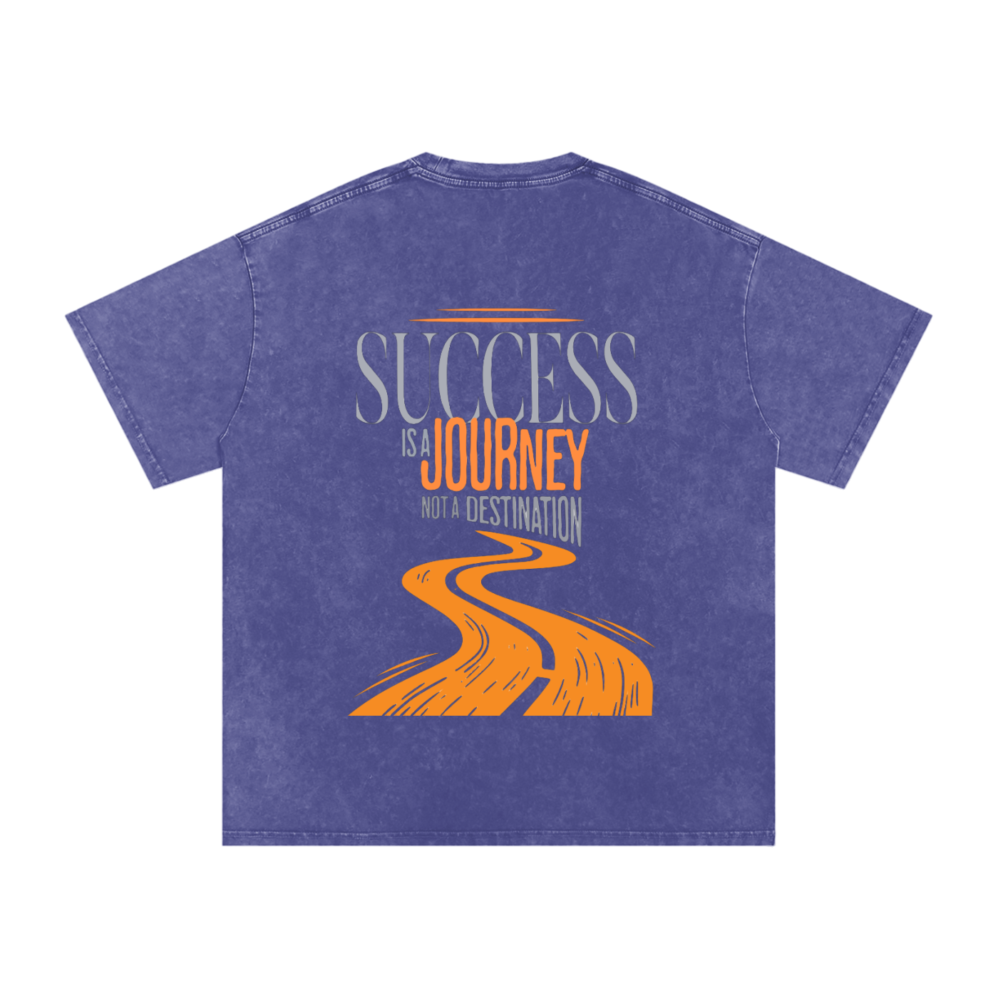 Success Snow Washed Oversized Cotton T-Shirt