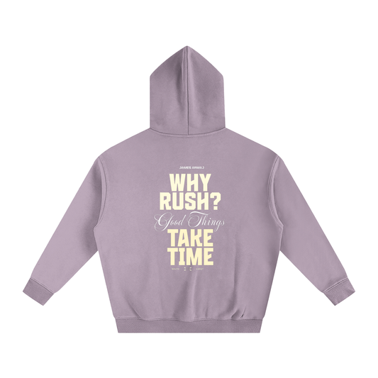 Why Rush Oversize Fleeced Hoodie