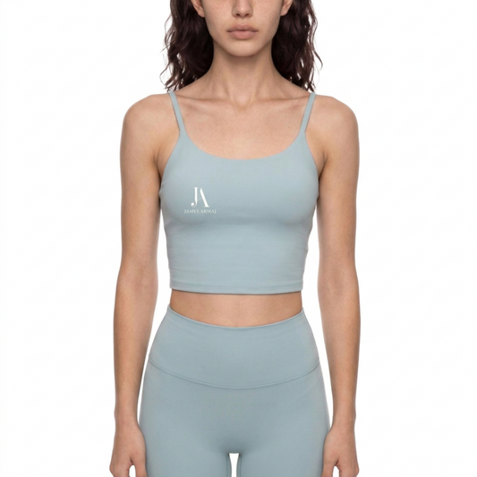 Spaghetti Strap Yoga Sports Bra