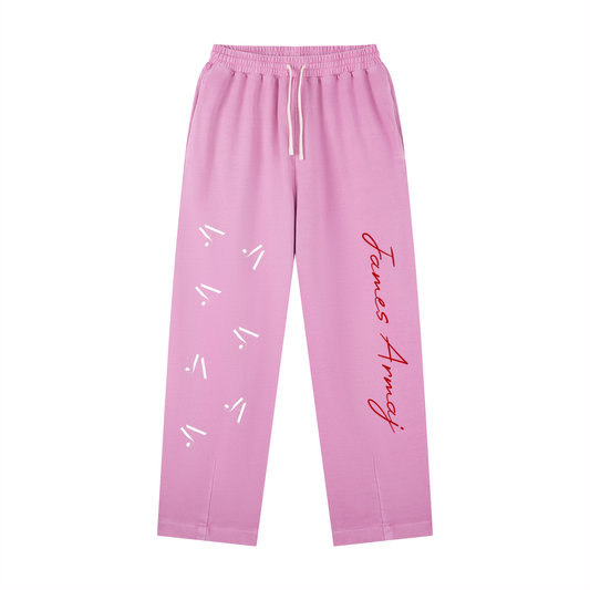 Vintage Washed Drawstring Sweatpants