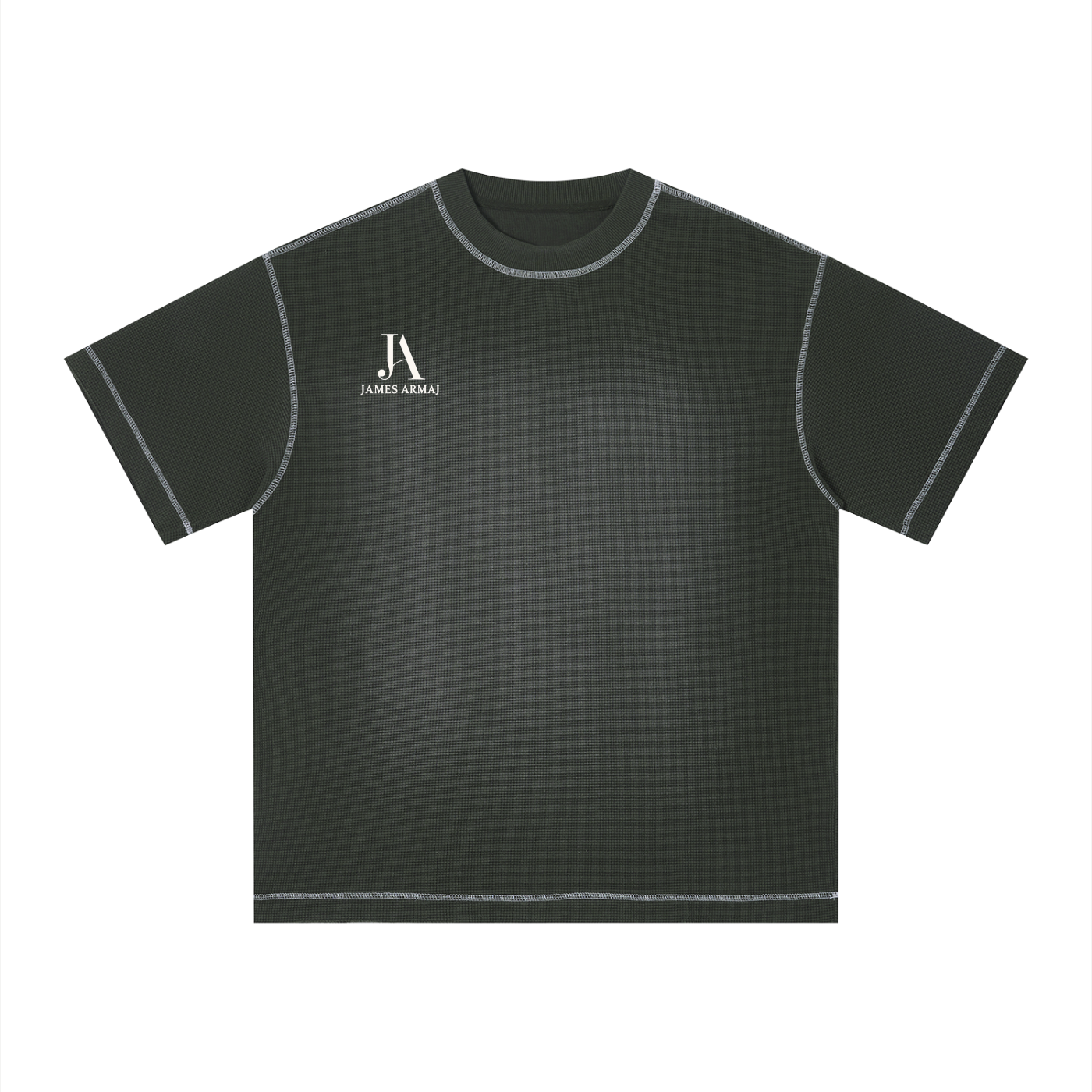 Unisex Sunfade Waffle Boxy T-Shirt