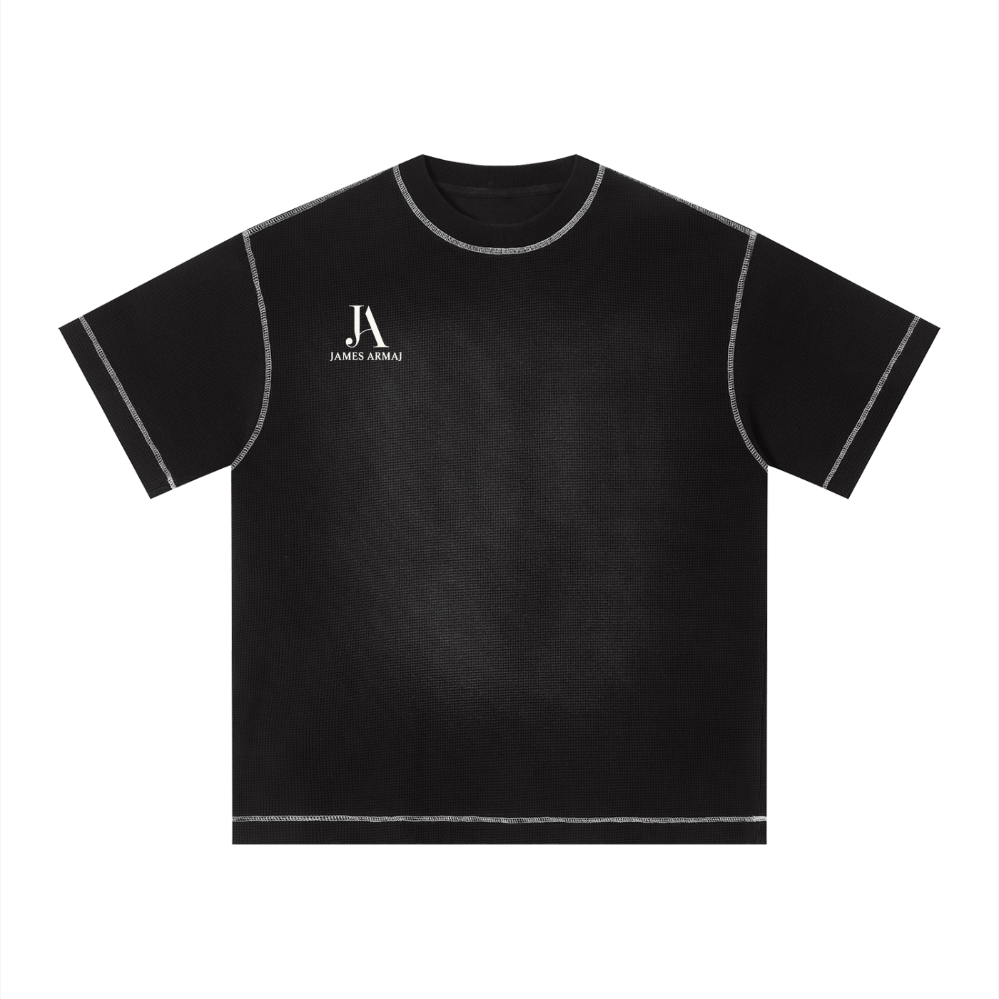 Unisex Sunfade Waffle Boxy T-Shirt